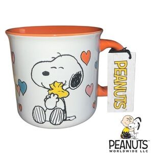 Peanuts Snoopy & Woodstock 21oz. Stoneware Mug